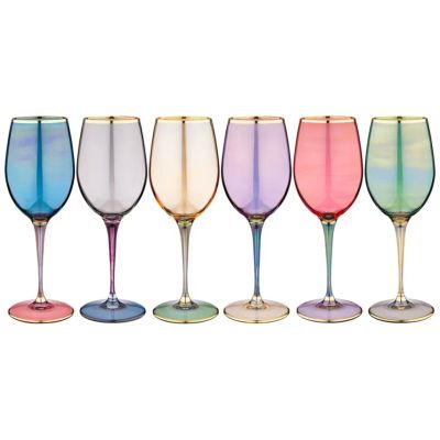 Лот: 21443097. Фото: 1. Набор бокалов для вина из 6 штук... Кружки, стаканы, бокалы