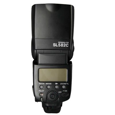 Лот: 4352761. Фото: 1. Фотовспышка Travor SL-582C для... Вспышки, осветители, рассеиватели
