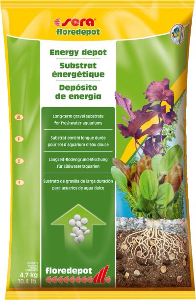 Лот: 15111487. Фото: 1. Sera Floredepot 4,7 кг ( пакет... Грунты, украшения, наполнения