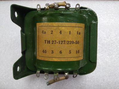 Лот: 25646579. Фото: 1. Трансформатор ТН27-127/220-50. Трансформаторы, катушки