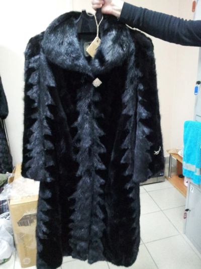 Лот: 3762444. Фото: 1. Продам норковую шубу(кусочки... Верхняя одежда