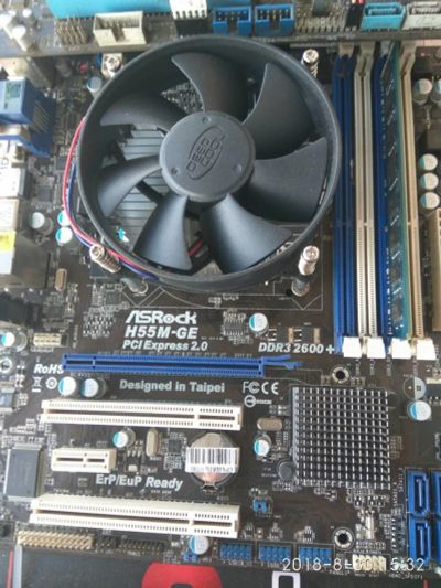 Лот: 12533973. Фото: 1. Intel Core i3 550 (3,2Ghz, 2 ядра... Материнские платы