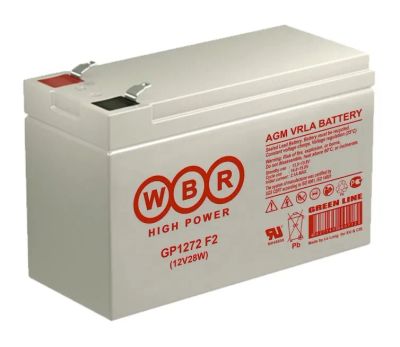 Лот: 24948948. Фото: 1. Аккумулятор WBR GP1272 12V,7Ah... ИБП, аккумуляторы для ИБП