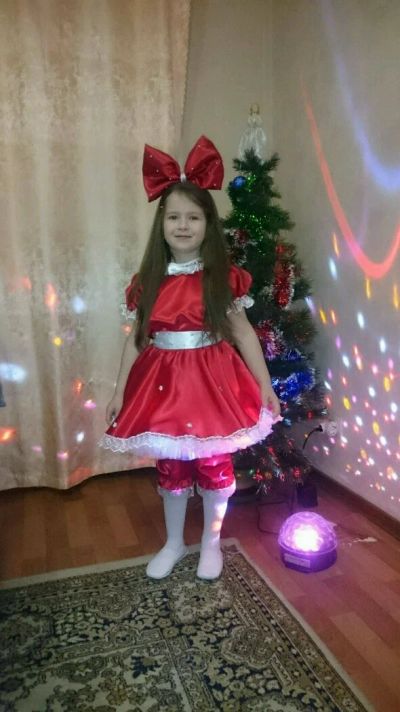 Лот: 12629680. Фото: 1. Новогодний костюм Куколки. Детские карнавальные, праздничные костюмы