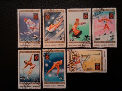 Лот: 11884471. Фото: 1. 1984. Монголия. Олимпийские игры... Марки