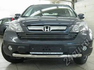 Лот: 5562177. Фото: 1. Передняя защита Honda CRV. Другое (оснащение, оборудование, аксессуары)