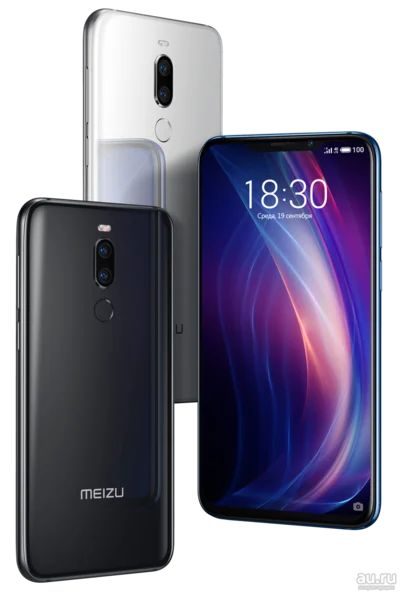 Лот: 15668347. Фото: 1. Meizu X8 4/64gb Black + стекло... Смартфоны