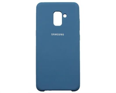 Лот: 20886578. Фото: 1. Чехол Samsung A730F A8+ 2018 Silicone... Чехлы, бамперы