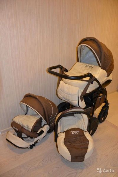Лот: 7597355. Фото: 1. коляска Tutis Zippy 3 в 1. Коляски