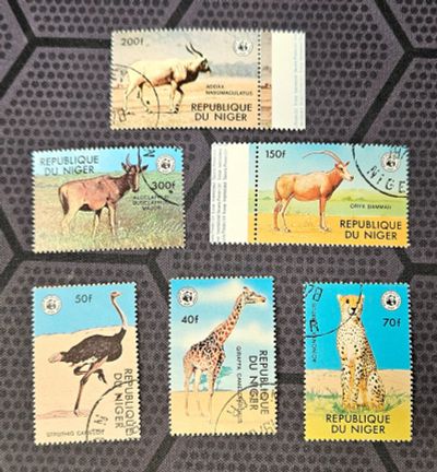 Лот: 25410306. Фото: 1. Марки: Нигер.1978. Животные Африки... Марки