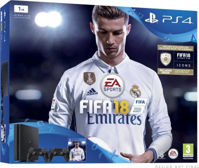 Лот: 10470913. Фото: 1. Sony PlayStation 4 slim 1TB... Игровые приставки, консоли
