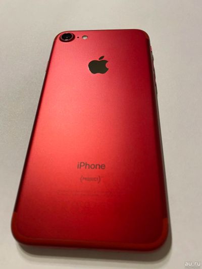 Лот: 17010894. Фото: 1. Cмартфон iPhone 7 256 GB(Red Product... Смартфоны