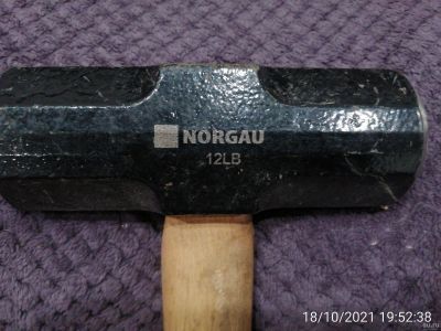 Лот: 18203113. Фото: 1. Кувалда Norgau 6кг удлинённая... Ручной инструмент
