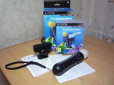 Лот: 1306420. Фото: 1. Playstation Move стартовый набор. Аксессуары для игровых приставок, консолей, геймпады