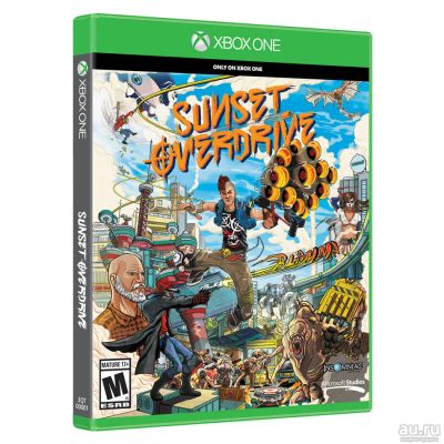 Лот: 12659124. Фото: 1. sunset overdrive xbox one новый... Игры для консолей