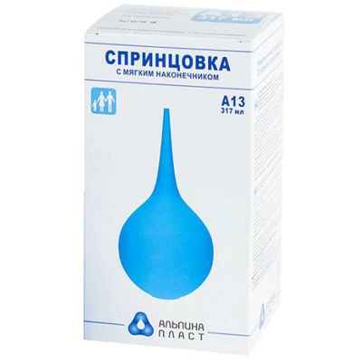 Лот: 23723660. Фото: 1. Спринцовка А-13 317 мл с мягким... Лекарства