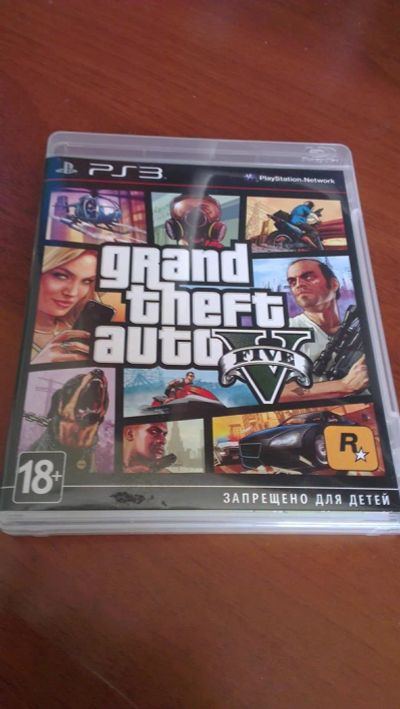 Лот: 3876495. Фото: 1. GTA V (5) PS3. Игры для консолей