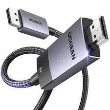 Лот: 24843972. Фото: 1. Кабель UGREEN DP115 (80395) DisplayPort... Шлейфы, кабели, переходники