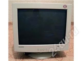 Лот: 595320. Фото: 1. Монитор 17" Samatron 76DF. ЭЛТ-мониторы