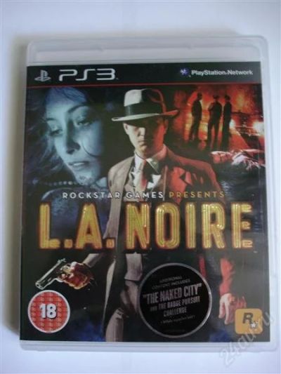 Лот: 1587966. Фото: 1. L.A. Noire для playstation 3... Игры для консолей