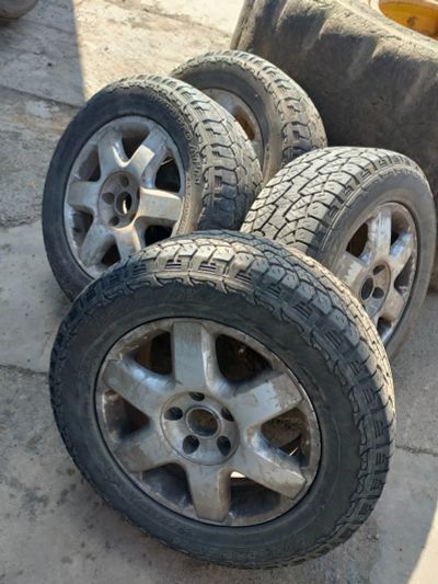 Лот: 19255364. Фото: 1. Диски vw touareg r18 5*130 оригинальные... Шины на дисках