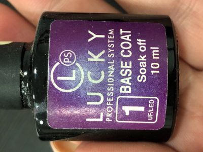 Лот: 12852711. Фото: 1. Base coat lucky база для гель... Лак для ногтей