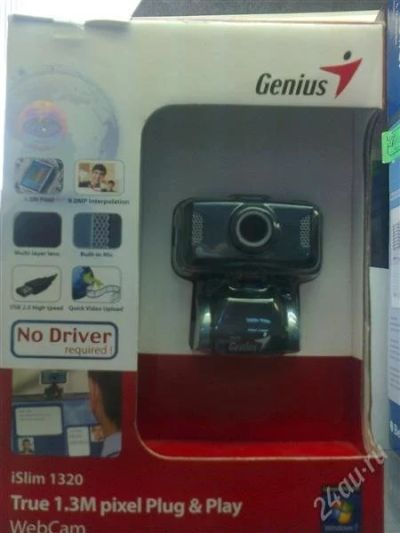 Лот: 1879288. Фото: 1. Web - камера Genius Face Cam i... Веб-камеры