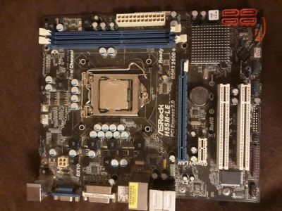 Лот: 13329723. Фото: 1. Материнская плата ASRock H55M-LE. Материнские платы