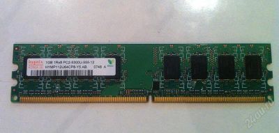 Лот: 2472527. Фото: 1. 1Gb DDR2 PC2-5300. Оперативная память