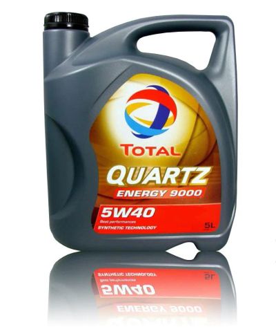 Лот: 14493576. Фото: 1. TOTAL QUARTZ 9000 5W40 синт 4л... Масла, жидкости
