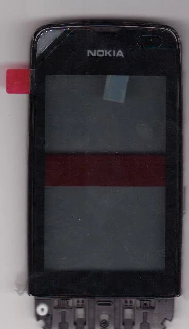 Лот: 4837488. Фото: 1. Тачскрин Nokia 311 Asha С рамкой... Дисплеи, дисплейные модули, тачскрины