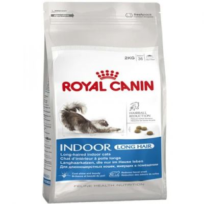Лот: 6508340. Фото: 1. Royal Canin Indoor Long Hair 400... Корма