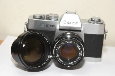 Лот: 9599612. Фото: 1. фотокамера для пленки Canon EXee... Плёночные зеркальные