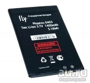 Лот: 760248. Фото: 1. Аккумуляторная батарея для Fly... Дисплеи, дисплейные модули, тачскрины