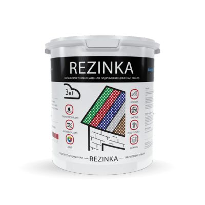 Лот: 22183999. Фото: 1. Резиновая краска - Rezinka 5 литра... Краски, лаки, растворитель