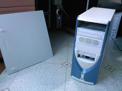 Лот: 76801. Фото: 1. Case ATX White (350W, FDD/CD открытые... Корпуса, блоки питания