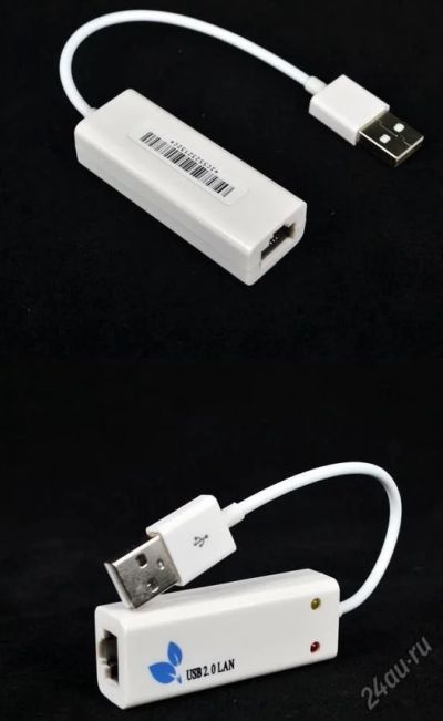 Лот: 5363244. Фото: 1. Сетевой адаптер USB - RJ45 (USB... Сетевые карты