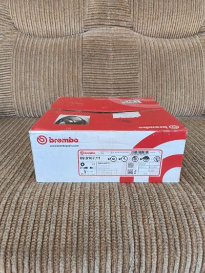 Лот: 25394505. Фото: 1. Тормозные диски Brembo 09.9167... Тормозная система