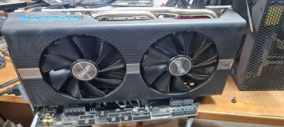 Лот: 20968875. Фото: 1. Rx580 8g nitro plus oc. Видеокарты