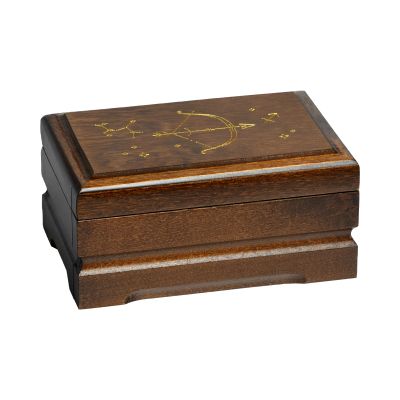 Лот: 23880512. Фото: 1. Деревянная шкатулка для ювелирных... Шкатулки