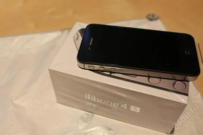 Лот: 2562919. Фото: 1. Iphone 4s 16 gb black РСТ. Смартфоны