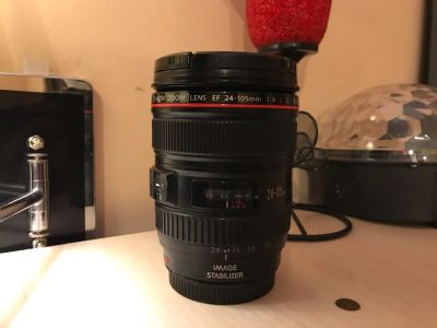 Лот: 16859790. Фото: 1. Canon EF 24-105 4L IS. Объективы