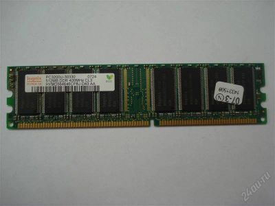 Лот: 1266243. Фото: 1. ddr 512 mb pc3200 400mhz память... Оперативная память