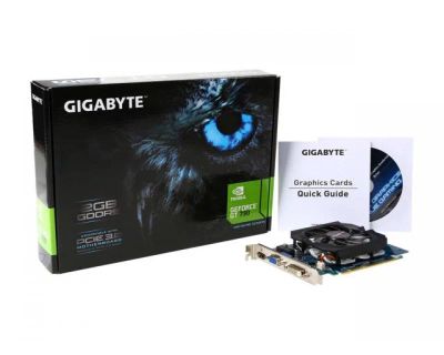 Лот: 10986994. Фото: 1. Видеокарта Gigabyte GeForce GT... Видеокарты