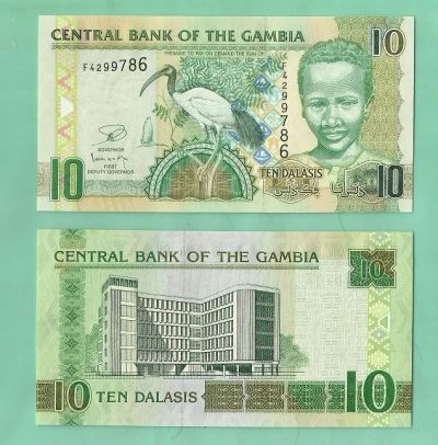 Лот: 4369472. Фото: 1. Гамбия.10 даласи 2013 г. .(Б -... Африка