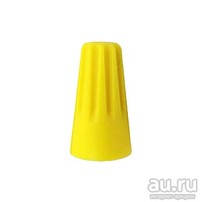 Лот: 12010115. Фото: 1. Колпачок СИЗ-4 желтый 3.5-11.0... Кабель-канал, трубы, аксессуары