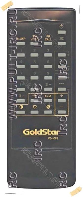 Лот: 15909085. Фото: 1. Пульт GOLDSTAR VS-101S. Пульты ДУ