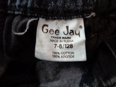 Лот: 5487938. Фото: 1. Джинсы Gee Jey на мальчика 7-8... Брюки, шорты, джинсы