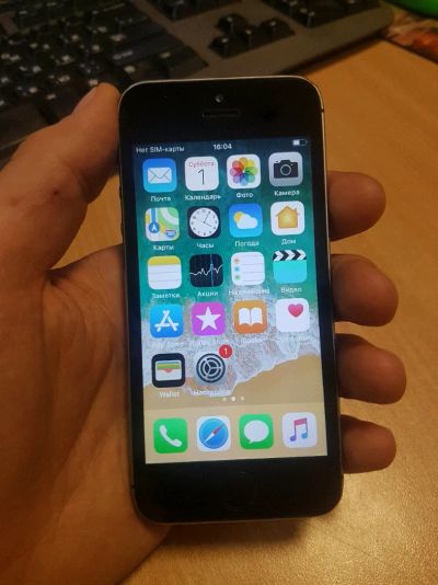 Лот: 12038162. Фото: 1. Надёжный iPhone 5S С рабочим отпечатком... Смартфоны