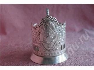 Лот: 219548. Фото: 1. Подстаканник - мельхиор -(Кольчугино... Другое (посуда, кухонная утварь)